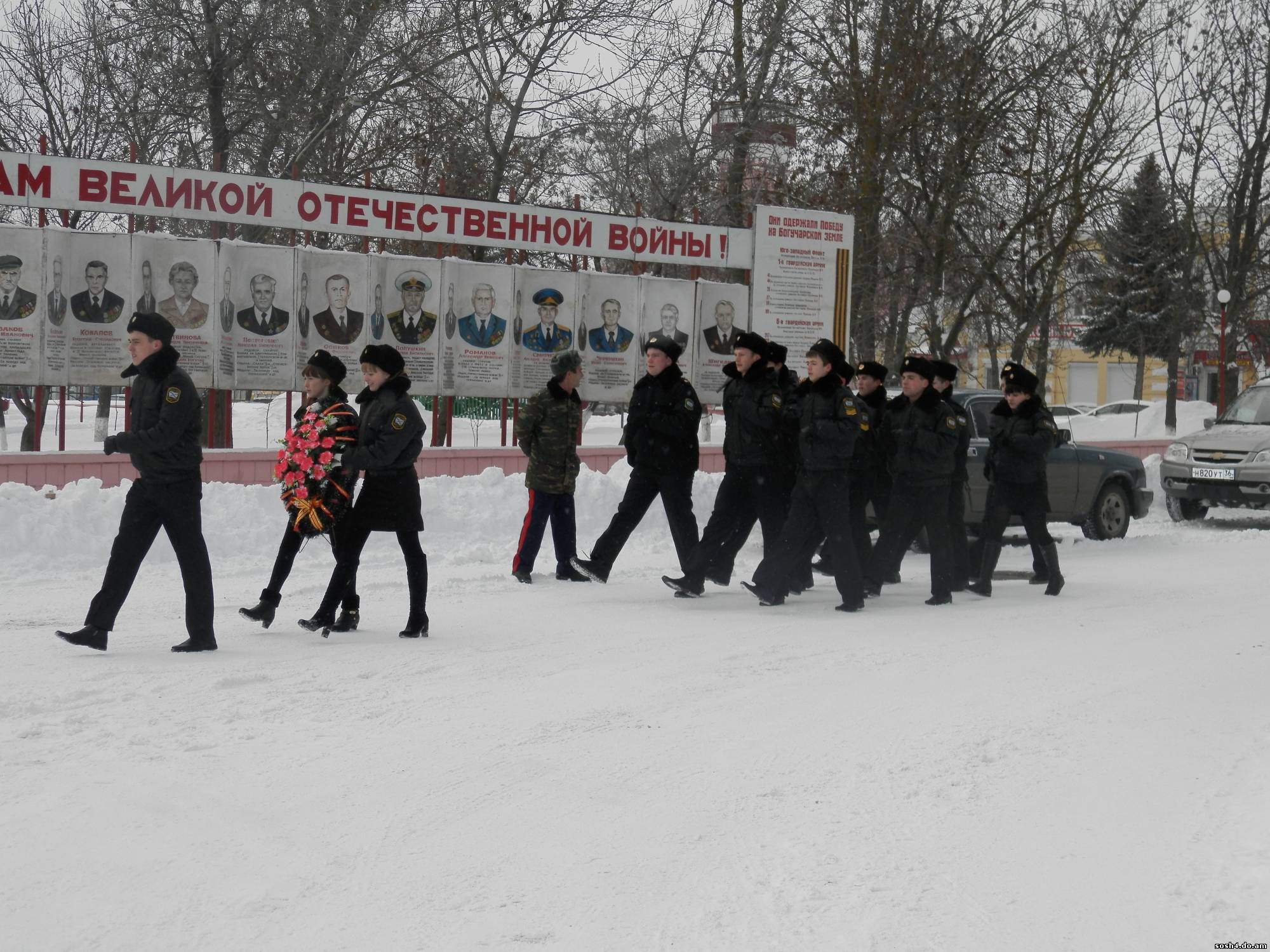 Богучар военный городок карта